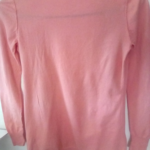 J. Crew Pink All Cotton lightweight cardigan - Picture 5 of 5